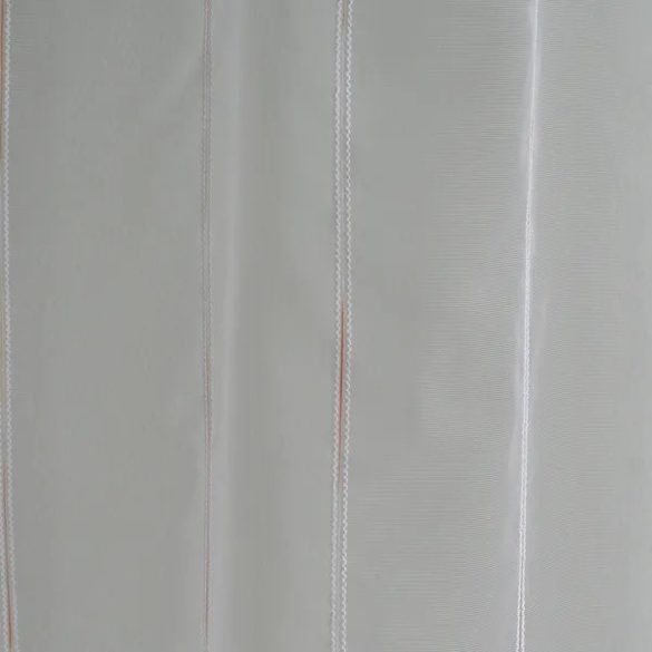 Ekrü alapon színes vonalkás függöny, három színben rendelhető 300 cm magas