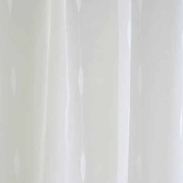 Tört fehér alapon levél mintás függöny, 180cm, 300cm magas, két színben rendelhető
